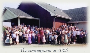 The congregation in 2005